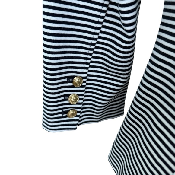 CAbi Life Blazer Nautical Navy & White Stripe Small - Picture 4 of 11